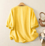 Women's Premium Embroidered Cotton Shirt